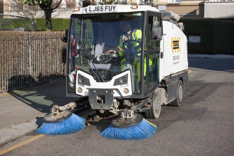 MINI SWEEPER HIRE – JM CLARK SWEEPERS